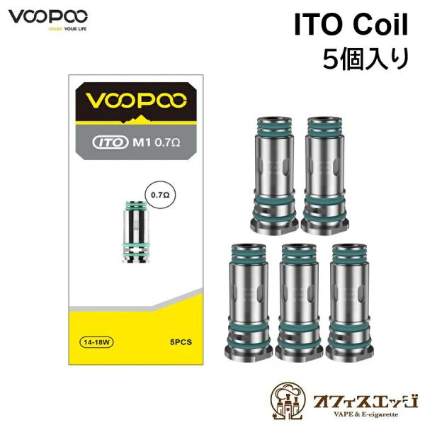 Voopoo ITO Coil 5個入り Doric 20 Kit / Doric E / Drag...