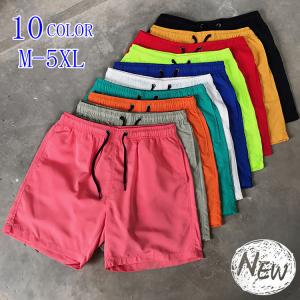 1-3日で 水着 メンズ ショートパンツ   短め 薄手 