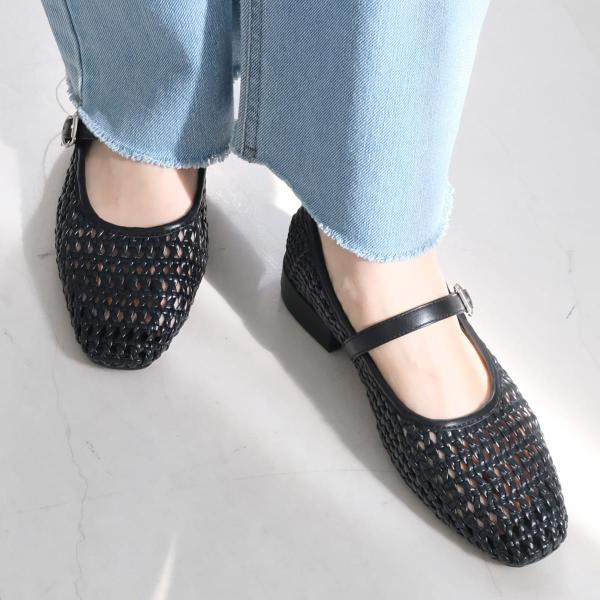 パンプス レディース ストラップ ローヒール 歩きやすい おしゃれ きれいめ メリージェーン 柔らか...