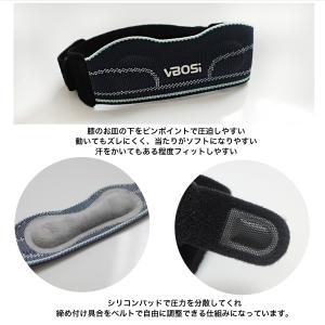 膝サポーター 膝バンド 膝痛 ランナー膝 圧迫...の詳細画像3