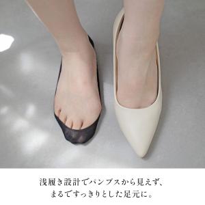 浅履きカバーソックス レディース 脱げない 歩...の詳細画像5