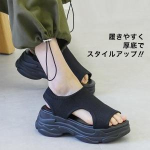 スポーツサンダル レディース 厚底 サンダル ...の詳細画像4