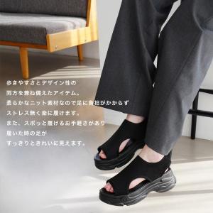 スポーツサンダル レディース 厚底 サンダル ...の詳細画像5