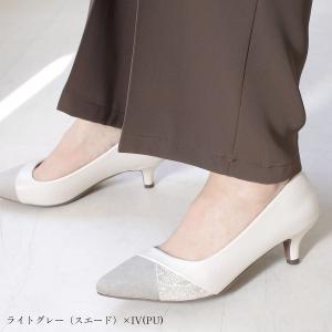 パンプス レディース 痛くない ピンヒール 通...の詳細画像4
