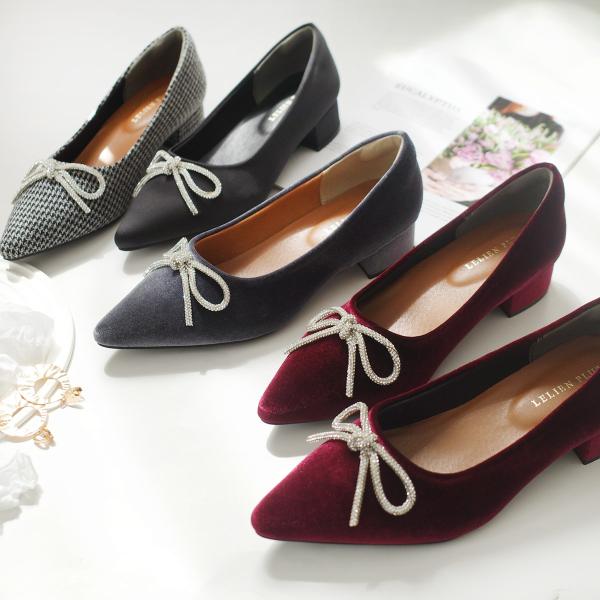 パンプス レディース 痛くない 歩きやすい ローヒール 通勤 おしゃれ 可愛い 履きやすい オフィス...