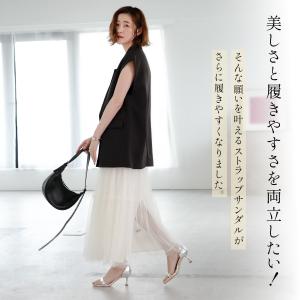 サンダル レディース ストラップ 歩きやすい ...の詳細画像2