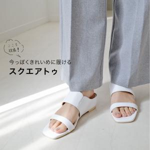 サンダル レディース ローヒール ウェッジソー...の詳細画像4
