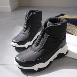 AmiAmi（アミアミ） ジップスノーブーツ スニーカーソール スノー