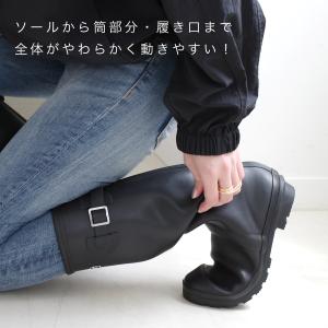 レインブーツ レディース 完全防水 ロング 長...の詳細画像4