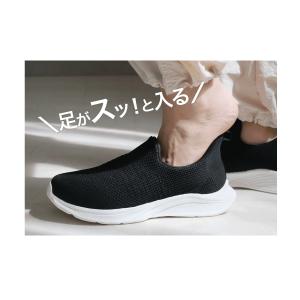 スリッポン レディース ハンズフリー 歩きやす...の詳細画像2