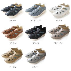 サンダル 本革 グルカサンダル レディース 痛...の詳細画像1