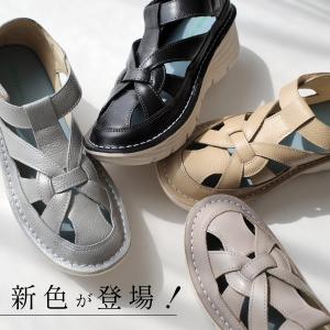 サンダル 本革 グルカサンダル レディース 痛...の詳細画像4