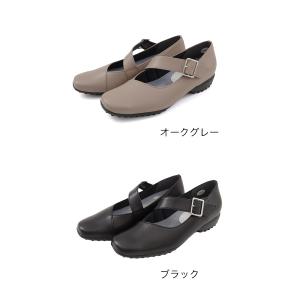 パンプス 本革 レディース 日本製 ストラップ...の詳細画像1