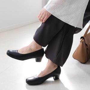 パンプス 本革 レディース 痛くない 歩きやす...の詳細画像4