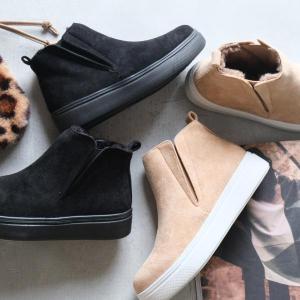 厚底ブーツ 厚底スニーカー 厚底 スニーカー ブーツ レディース サイドゴア 歩きやすい 履きやすい 暖かい ボア ファー 痛くない amiami エディ