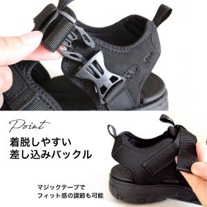 スポーツサンダル レディース 痛くない 歩きや...の詳細画像5