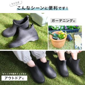 レインブーツ レインシューズ レディース 防水...の詳細画像4