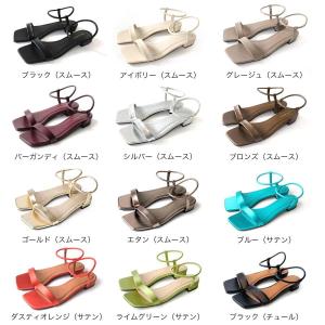 サンダル レディース 痛くない 歩きやすい ロ...の詳細画像1