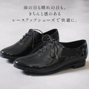 レインシューズ レディース 晴雨兼用 防水 通...の詳細画像3