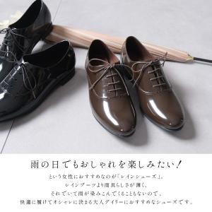 レインシューズ レディース 晴雨兼用 防水 通...の詳細画像4