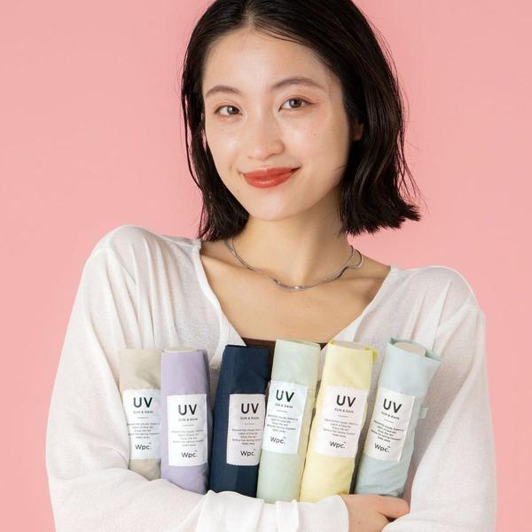 Wpc 折りたたみ日傘 ソリッドミニ エアライトアンブレラ 折り畳み傘 雨傘 晴雨兼用傘 コンパクト...