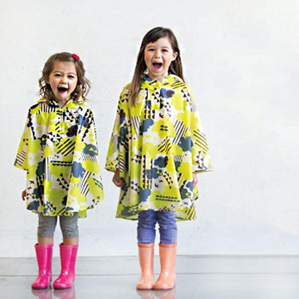 キッズレインポンチョ