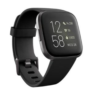 Fitbit Alexa搭載 スマートウォッチ L/Sサイズ ブラック/カーボン FB507BKBK-FRCJK [FB507BKBKFRCJK]