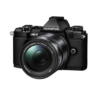 オリンパス デジタル一眼カメラ・14-150mm II レンズキット ブラック OM-DE-M5MARK2 14150ブラツク [OMDEM5MK2LK40150BLK]