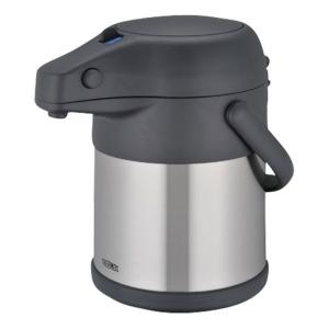 サーモス ステンレスエアーポット(2．2L) ステンレスブラック TAH-2200SBK [TAH2200SBK]