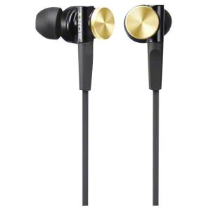 SONY 密閉型インナーイヤーヘッドフォン ゴールド MDR-XB70 N [MDRXB70N]