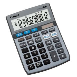 Pilot パイロット キャノン 電卓 12桁 ミニ卓上サイズ 時間計算 千万単位機能 Ls 122tug グレー 生活雑貨 どんぐりの木 通販 Yahoo ショッピング