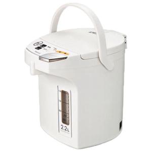 ピーコック 電動給湯ポット(2．2L) ホワイト WMJ-22W [WMJ22W]