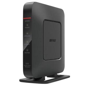 BUFFALO 無線LAN親機 11n/g/b 300Mbps Qrsetup ハイパワー Giga Dr．Wi-Fi対応 WSR-300HP [WSR300HP]