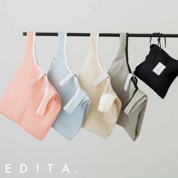 洗濯機で 洗える ウォッシャブル パッカブル トート バッグ Mサイズ マチなし 薄い エコバッグ ...