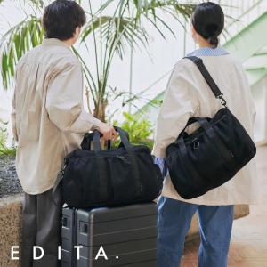 旅行バッグ 1泊 2泊 メンズ レディース 防水 キャリーオン 大容量 軽量 軽い 2泊3日 ボストンバッグ 旅行 折りたたみ 洗濯機で洗える エディータ EDITA edt-150