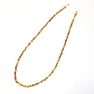 本鼈甲茨布メガネチェーン 65cm : 江戸鼈甲屋 - 通販 - Yahoo