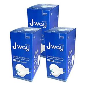 MEDIK Jway KF94 高性能3層フィルターマスク 150枚 使い捨て 不織布 立体3Dマスク PM2.5 飛沫 花粉 MCH-KF94-JP