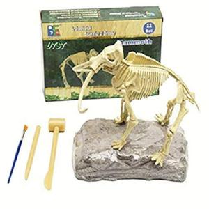 UTST 恐竜 化石 発掘 おもちゃ キット ティラノサウルス マンモス 知育 知的 興味 子供用 景品 ギフト プレゼント に
