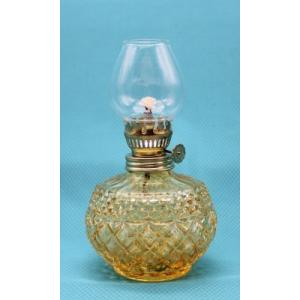 棒芯手燭燈スタンドランプアンバーホヤ 19720 灯油ランプ : 江戸川屋