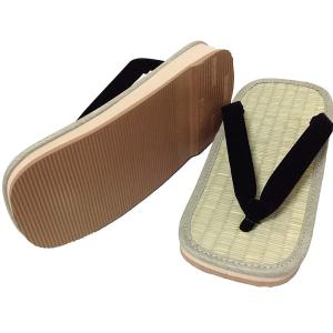 [江戸てん] 雪駄 草履 イグサ スポンジ底 クッション性があり足腰に優しい