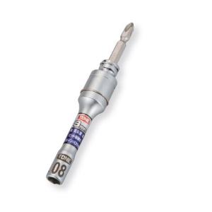 大西工業 兼用木工ドリルビット No.2 径10mm 全長185mm チャック6.35mm