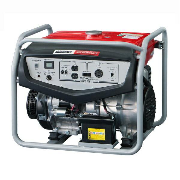 新ダイワ EGY6000TE-B 三相ガソリンエンジン発電機 定格出力 三相200V:6.0kVA ...