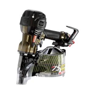 マックス HN-75N4(D)AO 75mm高圧釘打機 エアロスター 限定色 アンバーオリーブ 新品 代引不可 HN75N MAX