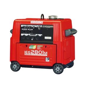 新ダイワ IEG2801M インバ−タ−ガソリンエンジン発電機 2.8KVA 新品 一部地域発送不可 代引不可 やまびこ｜edougukann