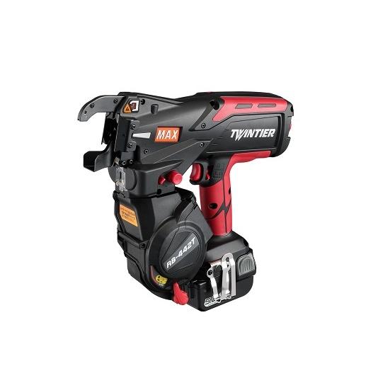 マックス RB-442T-B2C/1450A 鉄筋結束機 ツインタイヤ 1結束わずか0.5秒 5.0...