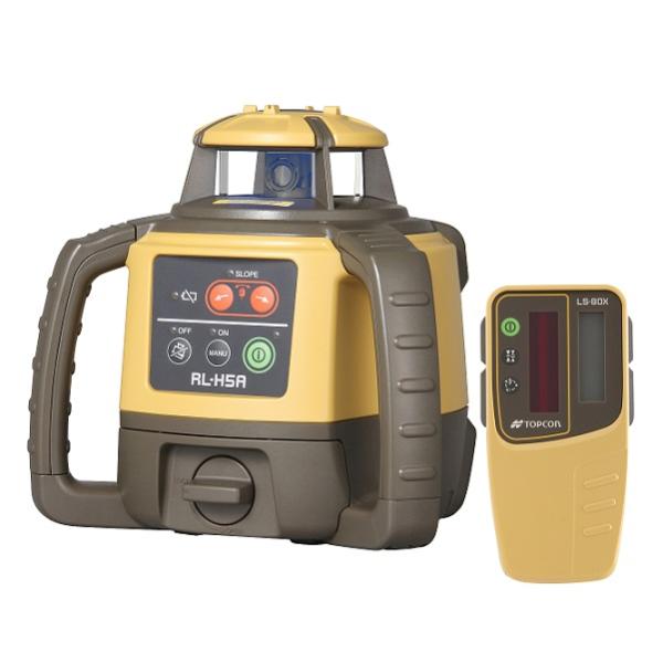 トプコン RL-H5A RB ロ−テイングレ−ザ− 使用範囲:直径800m 水平 受光器:LS-80...
