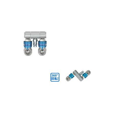 マッハ D-404 RPAL-1 常圧用オートロックスイングカプラ付ロータリーペア−カプラ 新品 D...