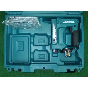 マキタ ST313DZK 10.8V RT線用充電式タッカ 本体のみ+ケ-ス バッテリ・充電器別売 ...