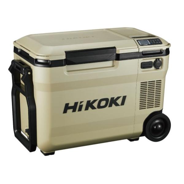 HiKOKI UL18DBA(WMBZ) コ−ドレス冷温庫 庫内容量:25L 蓄電池付セット サンド...