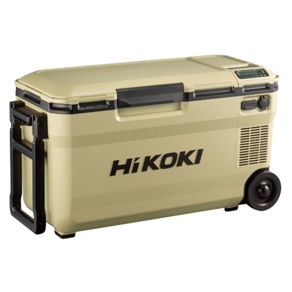 HiKOKI UL18DE(WMBZ) コ−ドレス冷温庫 庫内容量:36L 蓄電池付セット サンドべ...